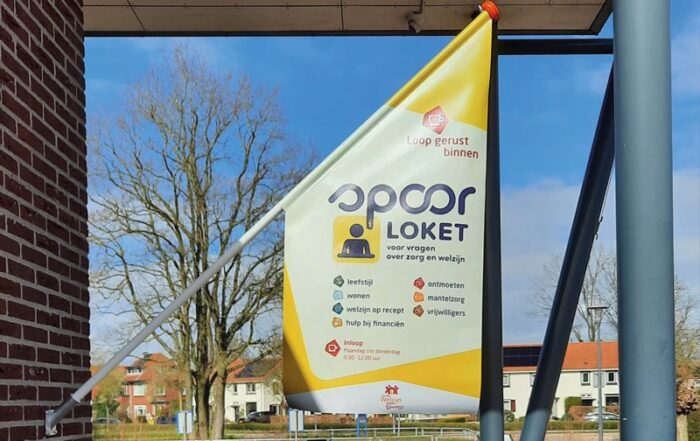 Vlag Spoorloket de Marke